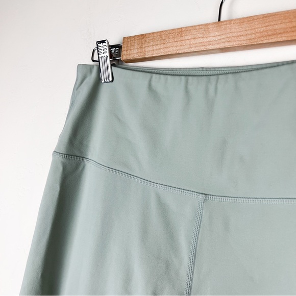 Varley Whitley High Rise Jersey Leggings in Sage Green Shadow Gray Size XL - Picture 7 of 16